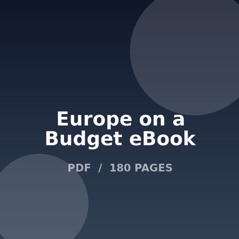Europe on a Budget (eBook)