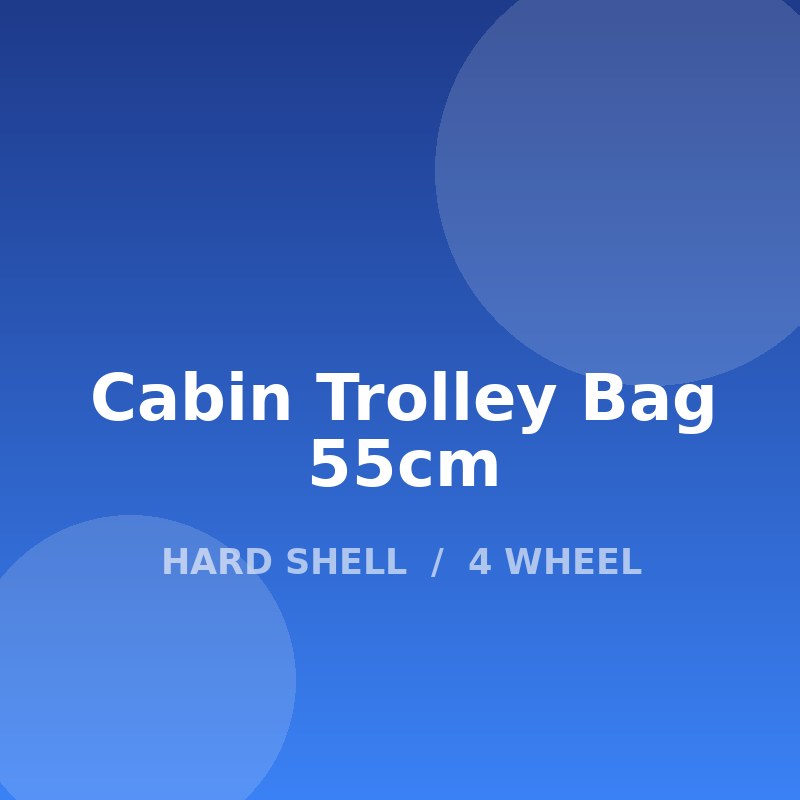Cabin Trolley Bag 55cm